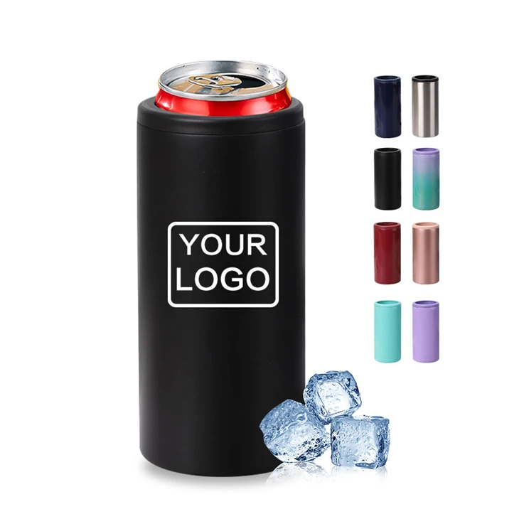 12oz Stainless Steel Slim Can Cooler